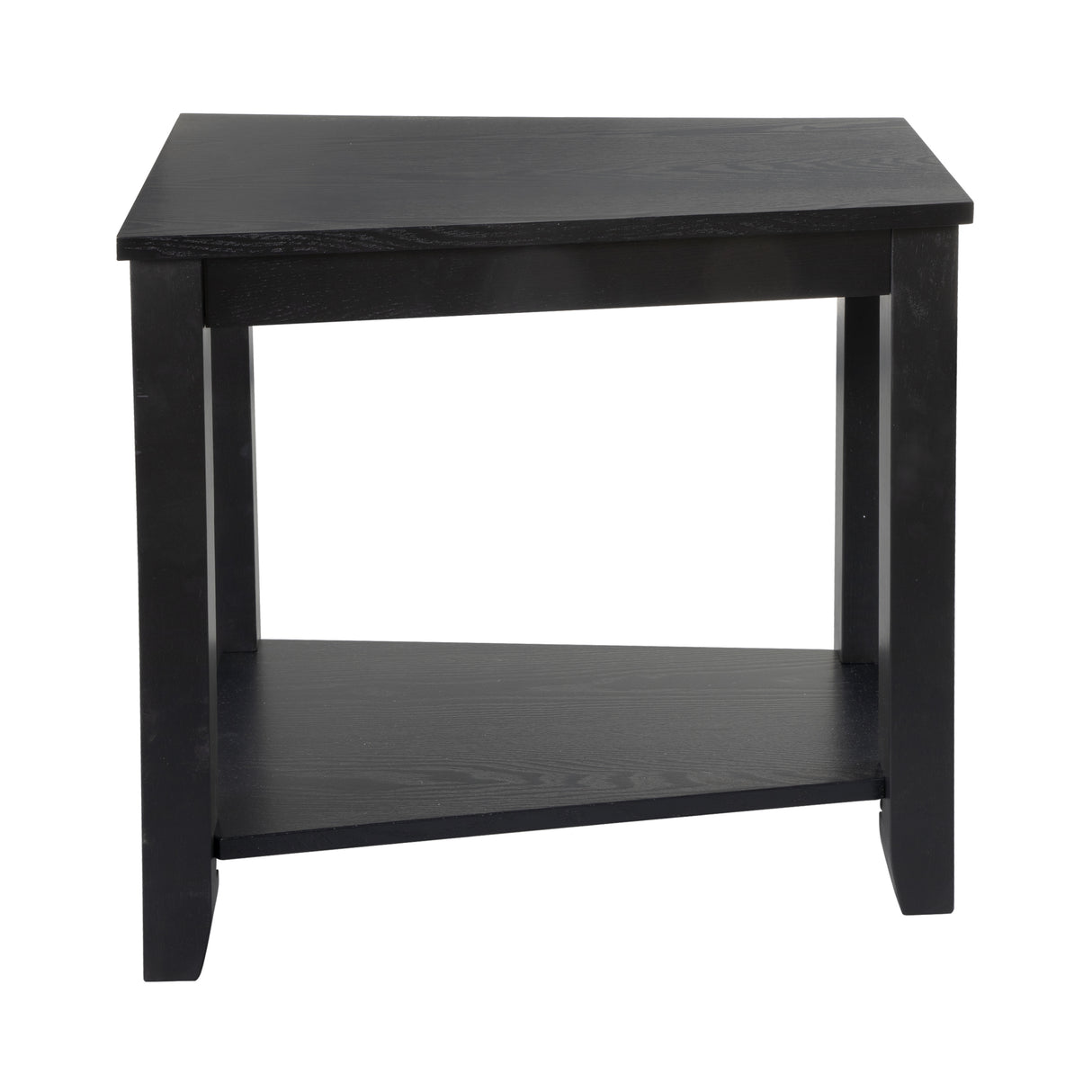 Elwell Black Chairside Table