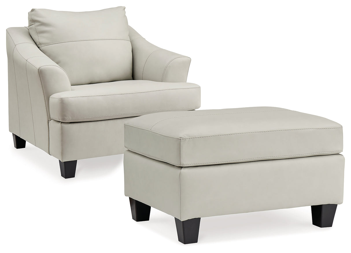 Genoa Oversized Chair and Ottoman