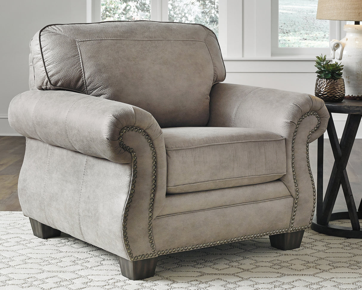 Olsberg Sofa and Loveseat with Chair and Ottoman