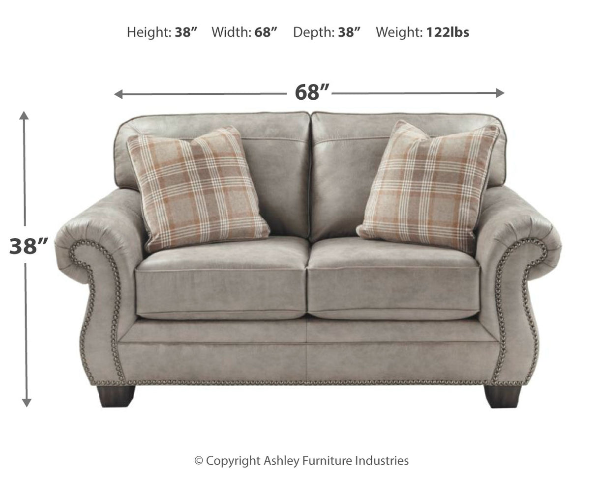 Olsberg Steel Loveseat