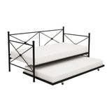 Jones Black Daybed With Trundle