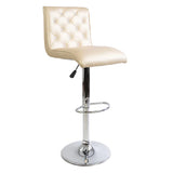 Elizabeth Crystal Tufted Vanity Stool