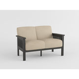 Lewiston Gray Love Seat