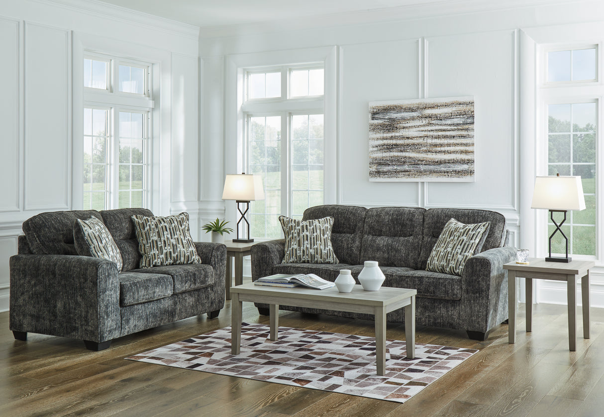 Lonoke Sofa and Loveseat