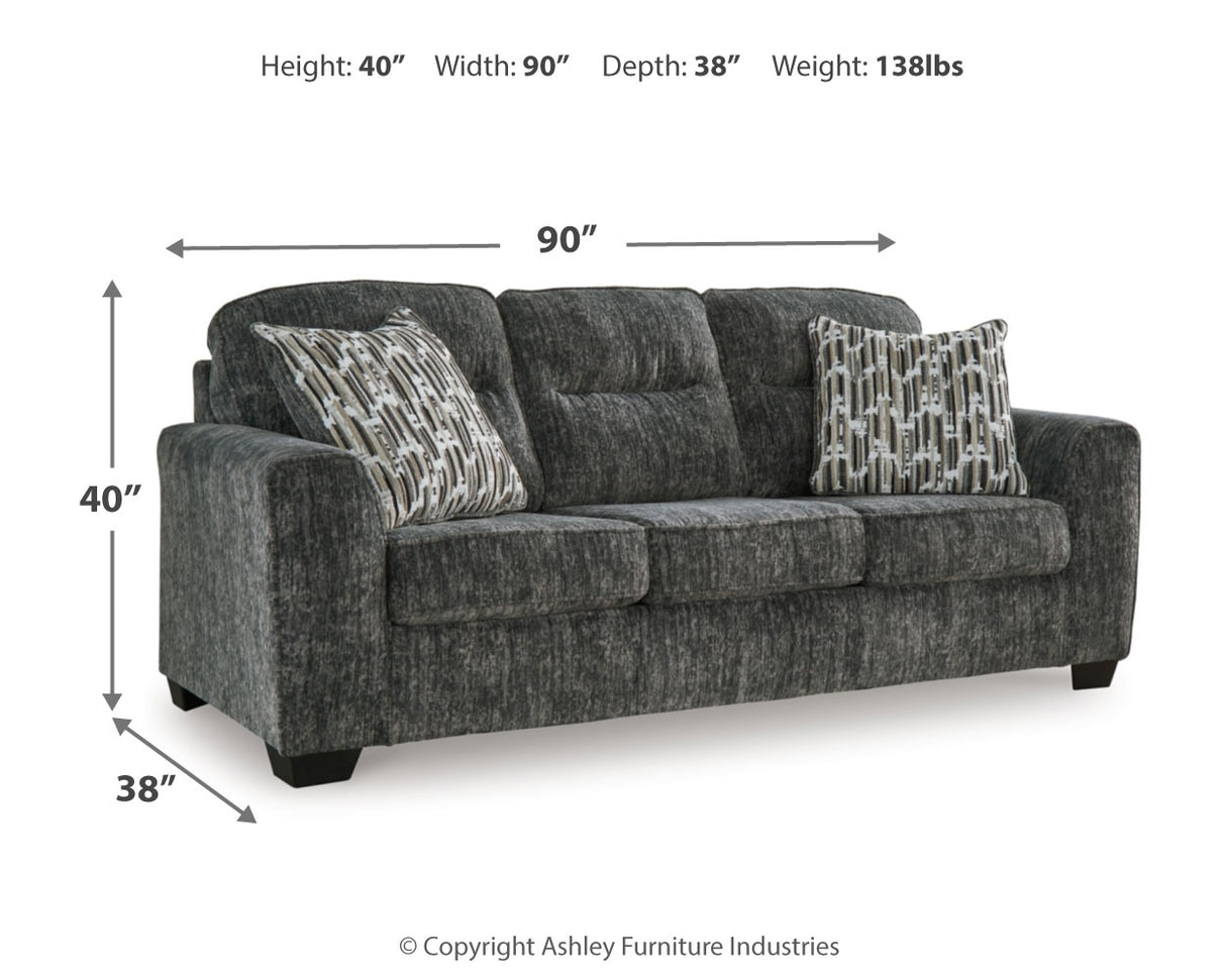 Lonoke Sofa, Loveseat, Oversized Chair and Ottoman