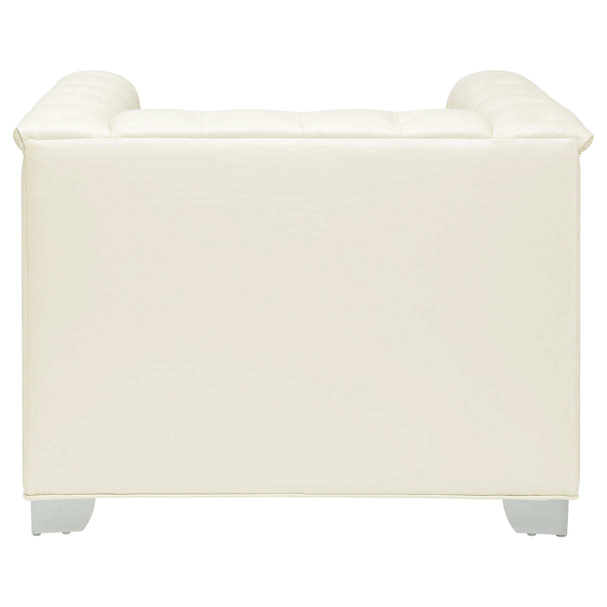 Chaviano Tufted Upholstered Chair Pearl White