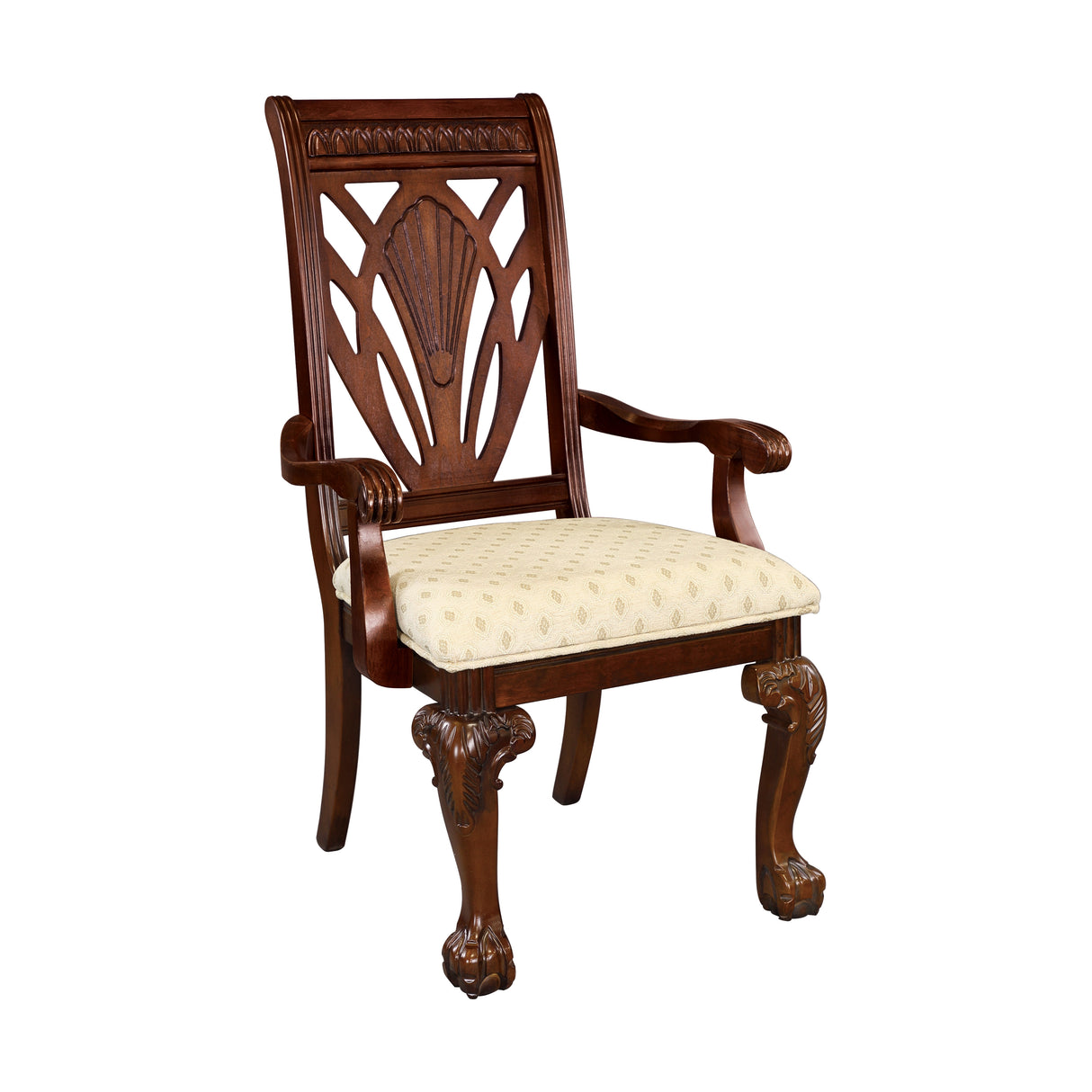 Norwich Dark Cherry Arm Chair