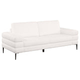 Jessel Ivory 2-Piece Chenille Upholstered Sofa Set