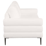 Jessel Ivory 2-Piece Chenille Upholstered Sofa Set