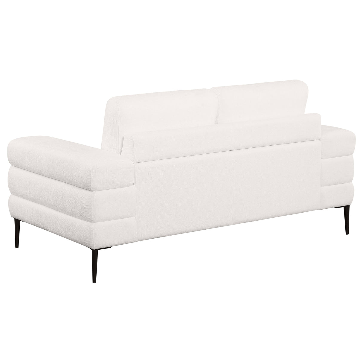 Jessel Ivory 2-Piece Chenille Upholstered Sofa Set