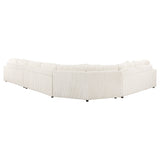 Emberson Ivory 4-Piece Upholstered Modular Sectional Sofa