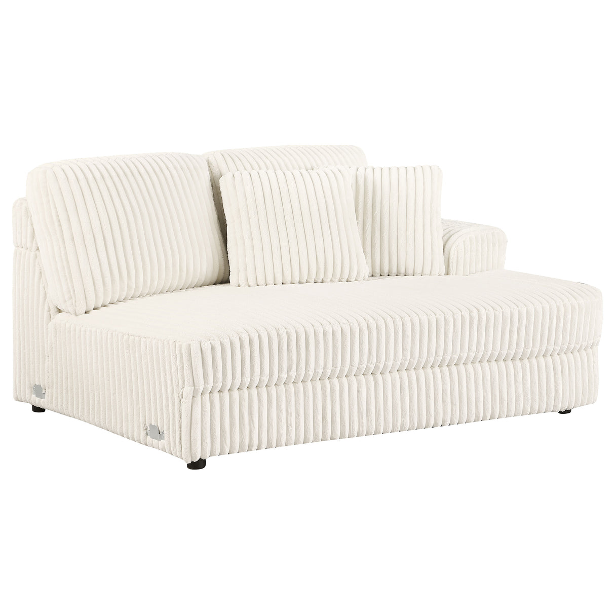 Emberson Ivory 4-Piece Upholstered Modular Sectional Sofa