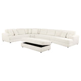 Emberson Ivory 5-Piece Upholstered Modular Sectional Sofa