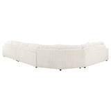 Emberson Ivory 5-Piece Upholstered Modular Sectional Sofa