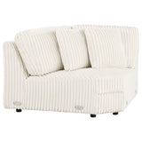 Emberson Ivory 5-Piece Upholstered Modular Sectional Sofa