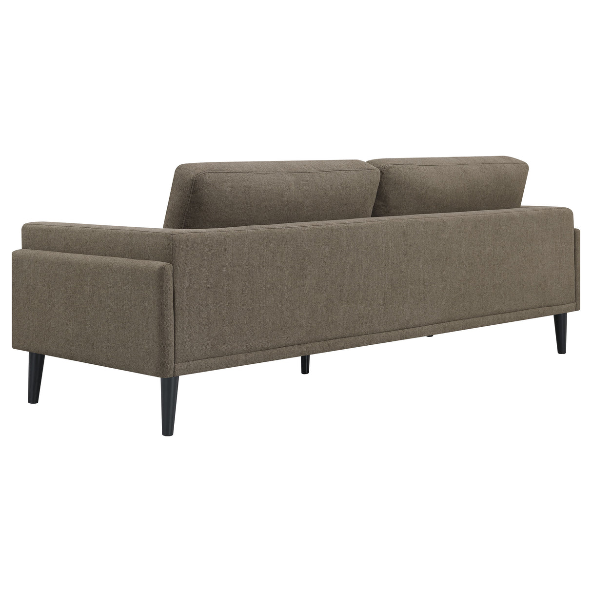 Rilynn Brown 2-Piece Upholstered Track Arm Sofa Set