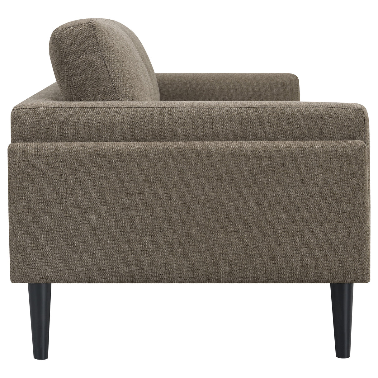 Rilynn Brown 2-Piece Upholstered Track Arm Sofa Set