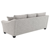 Tomkins Light Grey 2-Piece Boucle Upholstered Sofa Set