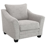 Tomkins Light Grey 3-Piece Boucle Upholstered Sofa Set