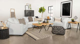 Blaine Sand Upholstered Reversible Chaise Sectional Sofa