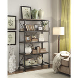 Millwood Black, Brown Bookcase