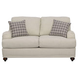 Glenn Light Grey / 3-Piece Upholstered Sofa Set And