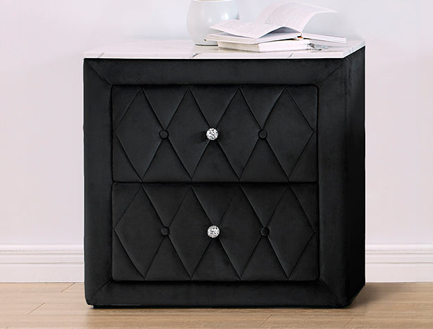 Annabelle Night Stand Black