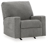 Deltona Graphite Sofa, Loveseat And Recliner