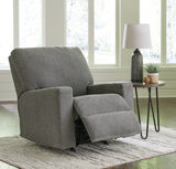 Deltona Graphite Sofa, Loveseat And Recliner