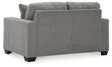 Deltona Graphite Sofa, Loveseat And Recliner