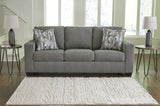 Deltona Graphite Sofa, Loveseat And Recliner