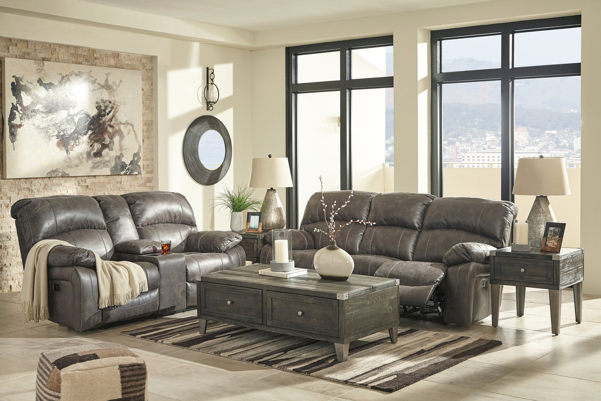 Dunwell Steel Power Reclining Sofa