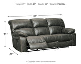 Dunwell Steel Power Reclining Sofa