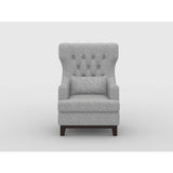 Adriano Gray Accent Chair