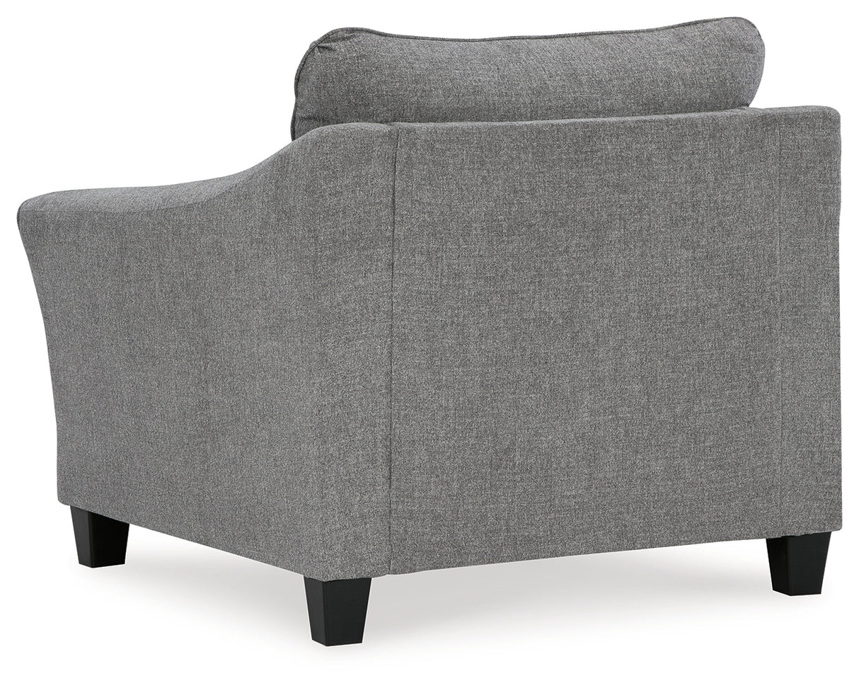 Mathonia Oversized Chair and Ottoman