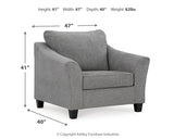 Mathonia Oversized Chair and Ottoman