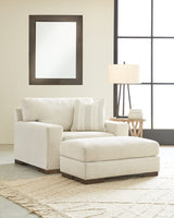 Maggie Oversized Chair and Ottoman