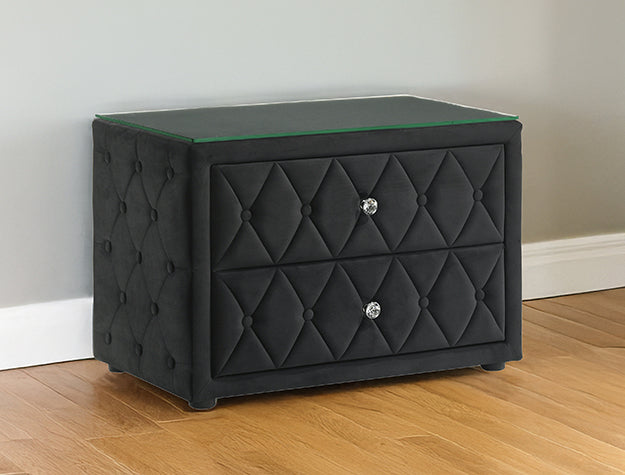 Josephine Night Stand Black