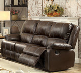 Zuriel Brown Reclining Living Room Set