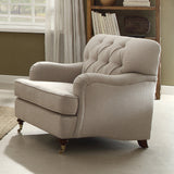 Alianza Beige Fabric Chair