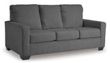 Rannis Pewter Full Sofa Sleeper