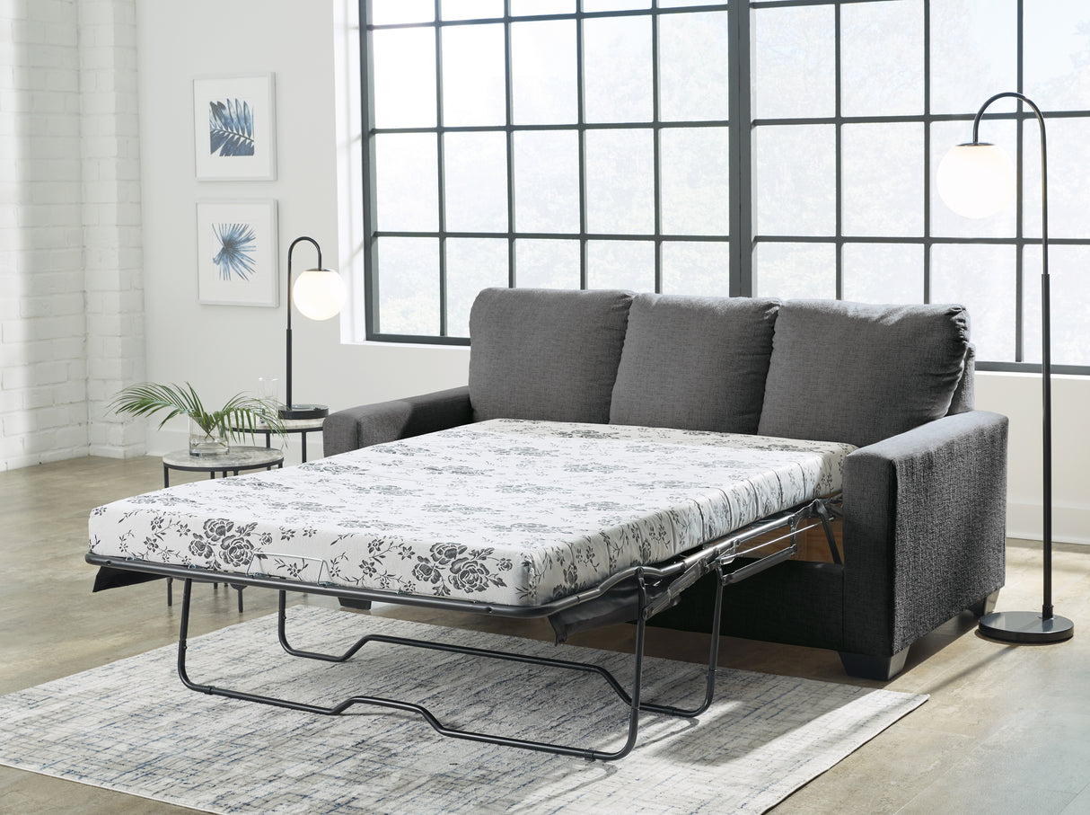 Rannis Pewter Full Sofa Sleeper