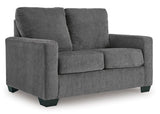 Rannis Pewter Twin Sofa Sleeper