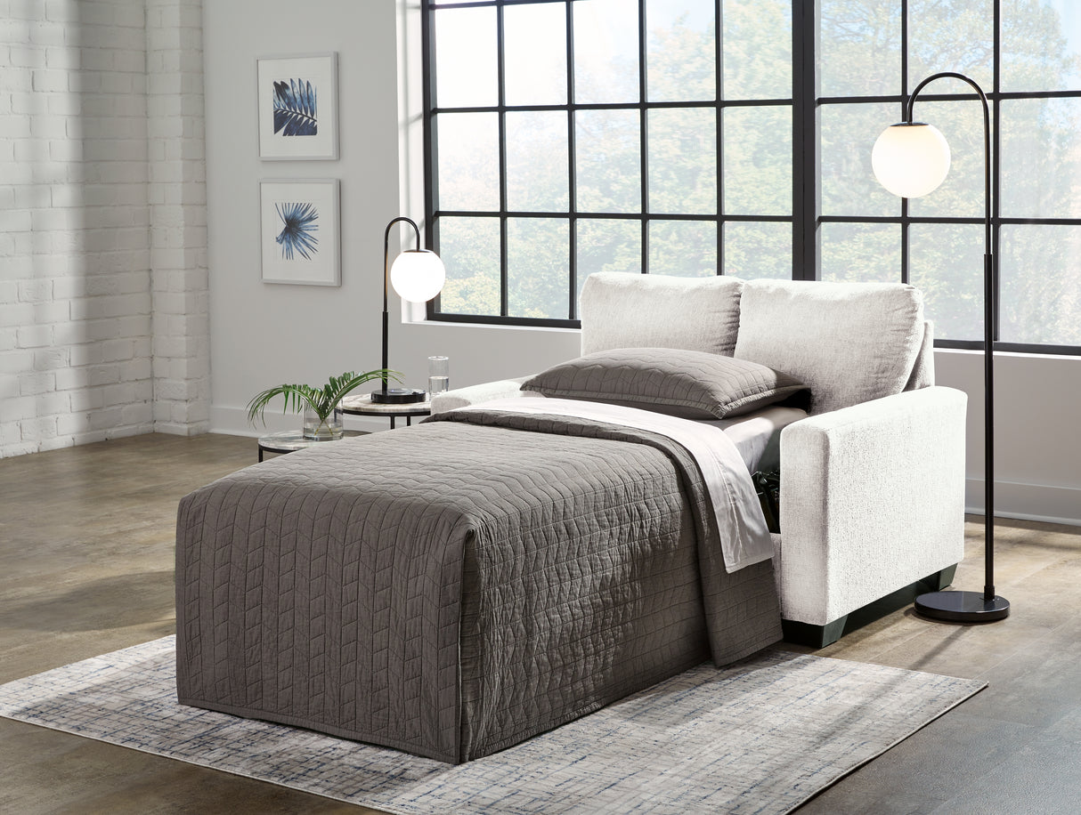 Rannis Snow Twin Sofa Sleeper