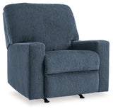 Rannis Navy Recliner