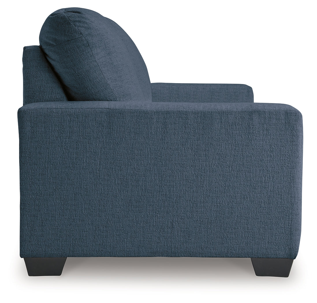 Rannis Navy Full Sofa Sleeper