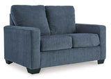 Rannis Navy Twin Sofa Sleeper