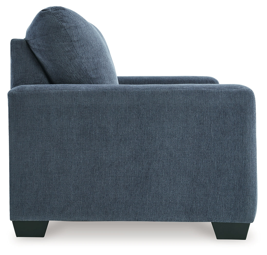 Rannis Navy Twin Sofa Sleeper