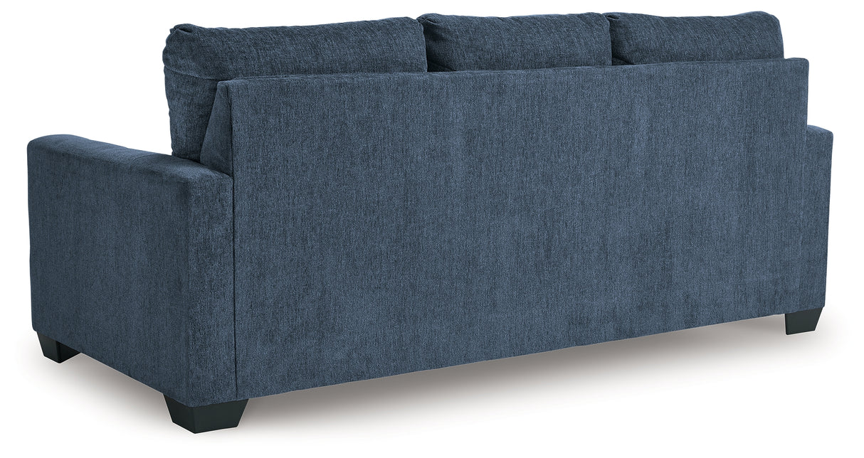 Rannis Navy Queen Sofa Sleeper