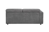 Alwin Dark Gray Fabric Sofa